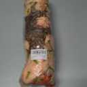 Artificial Mums for Outdoors Fake Fall Flowers Plants for Autumn Decoration, 12 Bundles Silk Morning Glory with Eucalyptus Look Real UV Resistant Faux Mums for Outside Planters Yard Patio Porch, Mix (2 Mixed(6 Light Orange, 6 Orange))