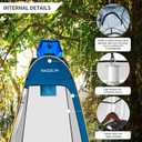 AKOZLIN Portable Pop Up Shower Tent Instant Privacy Dressing Changing Tent Outdoor Shower Room Camp Toilet Tent