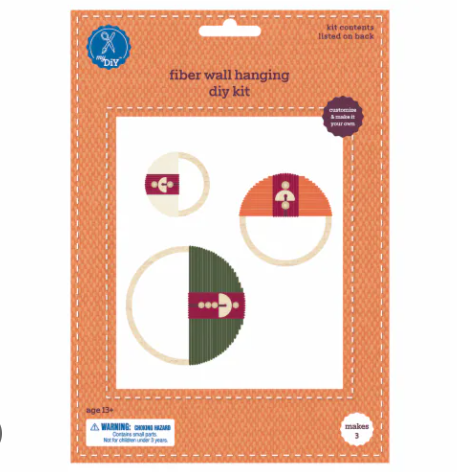 FIBER WALL HANGING DIY KIT Pack of 2