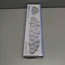 Cloud Wrist Rest  Memory Foam Arm & Wrist Support for Keyboard  Cute White Leather Design