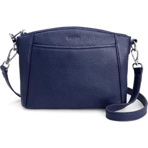 befen Genuine Leather Small Crossbody Bags for Women Anti-Theft Cross Body Purse Handbags with RFID Blocking Card Slots