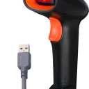 Handheld USB Barcode Scanner Wired Automatic 1D Bar Code Reader for Supermarket, Convenience Store, Warehouse