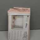 Back Tab and Rod Pocket Muted Pink Curtains for Girls Bedroom Decor Baby Pink - Room Darkening Thermal Insulated for Living Room 52 x 84 Inches Long Set of 2 Panels