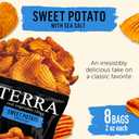 Terra Vegetable Chips, Sweet Potato with Sea Salt Vegetable Chips, 2 Oz (Pack of 8) (EXP 12/25/25)