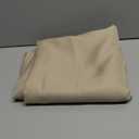 Biscaynebay Textured Fabric Square Tablecloths 70x70 Inches, Natural Water Resistant Spill Proof Card Table Cloth Folding Table Cover for Dining, Kitchen, Wedding and Parties, Machine Washable