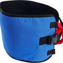 38.5 Inch Transfer Sling Heavy Duty Mobility Elderly Lift Assist Gait Belt, Sponge Padded Patient Stand Assist Sling, Safety for Patient Care(Blue)