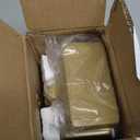 Christmas Stocking Holders, Mantel Christmas Stocking Hangers, Metal Weighted Hooks for Hanging Christmas Stockings, Fireplace Xmas Holiday DecorationGolden of 4