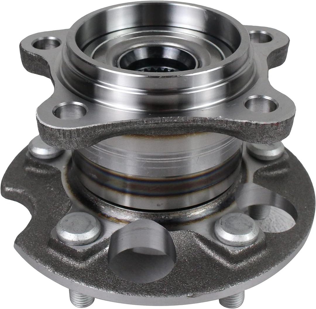 PAROD 512284 Rear AWD Wheel Bearing & Hub Assembly Compatible with 2004-2006 Lexus RX330, 2007-2009 RX350, 2006-2008 RX400h, 2004-2013 Toyota Highlander, 2009-2016 Venza,5 Lugs,NO ABS