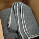 Non-Slip Rug Pads 1/4 Thick, 7x9Ft Waterproof Rugs Non Skid Rug Pad for All Floors and Finishes Durable Hardwood Floor Protective Felt Keeps Rugs in Place, Safe and Secure