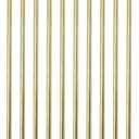 10PCS 4mm Solid Round Brass Rod Lathe Bar Stock Kit for DIY Craft Tool, 5/32 inch in Diameter, 12 inch in Length