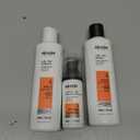 NIOXIN Scalp + Hair Thickening System Kits | For Natural, Colored, & Damaged Hair with Light to Progressed Thinning | Strengthen & Boost Hair Density with Niacinamide & Biotin | 1 Month Supply