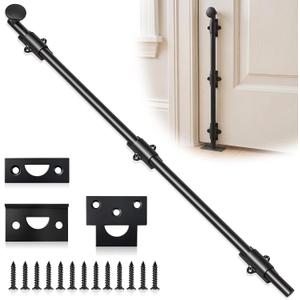 Tandefio 24" Dutch Door Bolt Heavy Duty Latch for Gate, Black