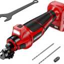 Cordless Drywall Cut-Out Tool Compatible with Milwaukee 18V Battery, 3 Speed Adjustable Brushless Rotary Saw with Up to 30000 RPM, Compact Spiral Saw Kit for Wood,Drywall,Tiles,plastic, (Tool Only)