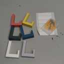 6 Pack Cute Kids Coat Wall Hooks Wooden Adhesive Decorative Colorful Wall Mounted Hangers Backpack Hooks for Hanging Keys Towel Clothes Bathroom Organization(Colorful)