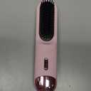 2025 Hair Straightener Brush Pale Pink