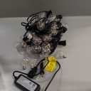 XMCOSY+ Smart Outdoor String Lights, 75Ft G40 Globe Patio Lights with 34 Dimmable LED Bulbs, WiFi & APP Control, Work with Alexa, Extendable Waterproof LED String Lights for Outside, Porch, Backyard