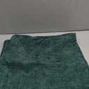 MIULEE Pack of 2 Green Throw Pillow Covers 16x16 Inch Soft Chenille Pillow Covers for Sofa Living Room Couch Solid Dyed Cases