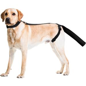 OHCOZZY Breathable Dog Tail Protector for Dogs(L,Black)