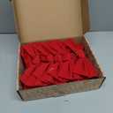 JOYIN 12 Pack Christmas Red Velvet Bows, 13" Long by 9" Wide Decorative Christmas Bows for Wreath Garland Tree Decor, Indoor Outdoor Holiday Decoration (Small)