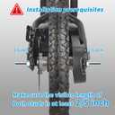Tayizoo Training Wheels for Bike,Compatible for Bikes of 12/14/16/18/20 Inch,Flash Mute Wheel,1 Pair,Black
