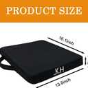 3 Pieces Indoor & Outdoor Chair Cushion, Boat Canoe Kayak Seat, Stadium Seating for Bleachers, Best for Camping, Bleachers, Sports Events