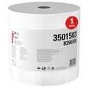 X50 Cloths, Jumbo Roll, 9 4/5 x 13 2/5, White, 1100/Roll, 1100 Count