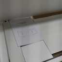 31.5in Corner Cat Litter Box Enclosure with Double Room, White