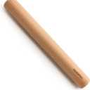 GOBAM Wood Rolling Pin, Medium - Dough Roller for Pasta, Cookies, Pie, Pizza, Chapati, Fondant, Rolling Pins for Baking, Bread Making Tools and Supplies - 13 x 1.38 Inches