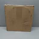 Wooden Crescent Moon Shelf Wall Decor - Decorative Boho Home Hanging Display Shelf for Bedroom, Dorm, Nursery - Easy Mount Storage for Crystals and Essential Oils - 14 x 14 x 3.5 (Brown)