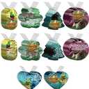 Eersida 250 Pcs Rainforest Falls 2026 Tags Decorations VBS Exploring The Nature of God Tag Necklace Kit with 24" Aluminum Safety Chains Include 200 Tags 50 Chain for Vacation Bible