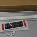 Motorized Zebra Blinds with Remote, Rechargeable Smart Electric Cordless ShadeGrey46" W X 72" H