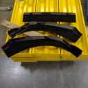 FITS 2024+ HYUNDAI ELANTRA GLOSSY BLACK V STYLE 3PCS FRONT BUMPER LIP SPLITTER KIT