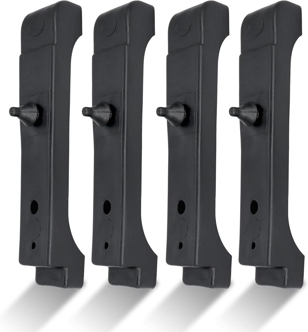 4 Pcs Kit Rubber Radiator Insulator Pads, 4 Core Radiator Mounts Cushions Fits for GMC Buick Chevy Pontiac Replaces 6264100 4012-326-682S 4 Pcs Rubber Upper and Lower Mounting Cushion