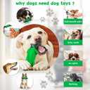 Dog Toys for Aggressive Chewers - Indestructible Dog Chew Toys for Small, Medium, Large Breed to Reduce Pet Anxiety and Boredom and Keep Them Busy