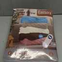 Electric Blanket 50" x 60" Soft Ribbed Faux Fur Flannel Quick Heat 12 Heat Levels 1-12 Hour Timer & Overheat Protection & Auto Shut Off & ETL FCC (Blush Pink, Throw 50" x 60")