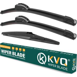 Windshield Wiper Blades Replacement for Toyota highlander 2020 2021 2022 2023,Original Equipment Replacement Front Rear Wiper Blade Set - 26" 18" 10" (Set of 3)
