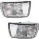 CarLights360 For 2003 2004 2005 Toyota 4Runner Signal Corner Light Set Driver and Passenger Side Pair w/o Bulbs TO2532112 TO2533112