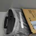 Folding Utility Cart Black Portable Rolling Crate Handcart Foldable Shopping Trolley Collapsible, with Lid, on Wheels, for Grocery, Garden, Office, Storage, Teacher, Tool (Black)