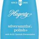 Hagerty Silversmiths' Polish, Professional Silver Cleaner and Tarnish Remover for Jewelry, Silverware, Gold and More, Kosher Certified, Made in USA, 8 Fl Oz