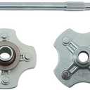 Rear Axle Shaft Wheel Hub with Nuts 42311-HN2-020 42311-HN2-010 42620-HN0-670 42620-HM7-000 Replacement for TRX500FE TRX500FM 500 ES S 2005-2011