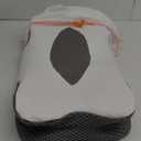 Anvo Cervical Pillow for Neck Pain Relief - Neck Pillows for Pain Relief Sleeping - Pillow for Neck and Shoulder Pain - Ergonomic Design for Side Back Stomach Sleeper-Grey Queen Firm (FIRM - Queen(25.4 x 16.2 x 5.1)Inch)