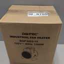 Space Heater 1500W, Greenhouse Garage Portable Electric Fan Heater