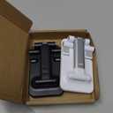 Meetuo 2 Pcs Cell Phone Stand, Adjustable Angle Height Phone Stand for Desk, Fully Foldable/Portable Phone Holder, Compatible for iPhone 17/16/15/14/13/12/Smartphones