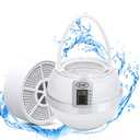 Bath Filter for Tub - 8 Stage Filtration, 2500 Gallons BPA Free, Easy Install, Hotel Grade Bath Filter Suitable for Baby, Pets & Those with Sensitive Skin Screen Display