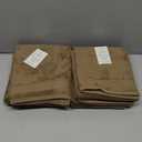 Classic Turkish Towels CTT - Premium 6 Piece Hand Towels Set, 100% Turkish Cotton, Quick Dry & Comfy Towels for Hotel & Spa, Highly Absorbent | 16"x27"(Deep Taupe)