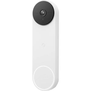 Google Nest Doorbell (Battery) - Snow (1 Count (Pack of 1)