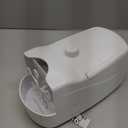 Bubble Machine, Automatic 18000+ Per Minute Big Bubbles Blower Maker for Kids Toddlers with 2 Speeds,6 Wands,Operated by Plugin or Batteries for Outdoor/Indoor Birthday Parties,Wedding (White)