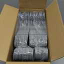 BAGAIL 50 Pack Kids Velvet Hangers 11 Inches Children's Clothes Hangers Non-Slip Baby Hangers for Infant/Toddler (Grey) (Gray)