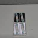 Replacement Heads Compatible with Oral B iO Electric Toothbrush, Soft Toothbrush Heads Fit for Oral-B iO 2/3/4/5/6/7/8/9/10 Series with Covers, White+Black 8pcs