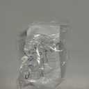 Hangerspace Suction Cup Hooks, 2.5 Inches Clear Suction Cups with Metal Hooks Large Suction Cup for Kitchen Bathroom Shower Wall Window Door - 8 Pack